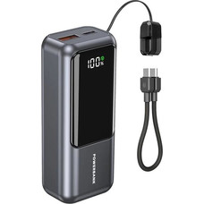 Gembird Powerbank con LCD 10000 mAh Gris-122 Gembird Powerbank con LCD 10000 mAh Gris