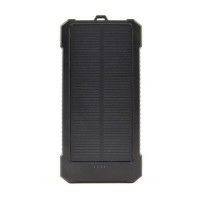 POWERBANK SOLAR GEMBIRD 10000 mAh NEGRO-1423 POWERBANK SOLAR GEMBIRD 10000 mAh NEGRO