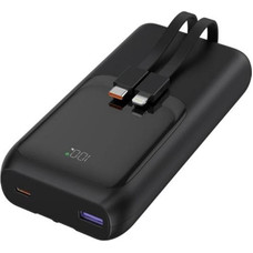 Gembird Powerbank con cables 20W 20000 mAh-122 Gembird Powerbank con cables 20W 20000 mAh