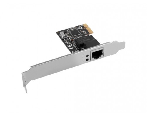 TARJETA RED LANBERG ETHERNET RJ45 PCI-E 1 PUERTO GIGABIT LP