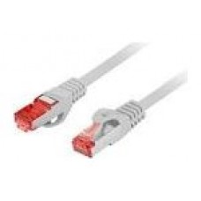 CABLE RED LANBERG LATIGUILLO CAT.6 S/FTP LSZH CU 1.5M GRIS FLUKE  PASSED