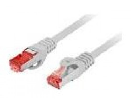 CABLE RED LANBERG LATIGUILLO CAT.6 S/FTP LSZH CU 10M GRIS FLUKE  PASSED