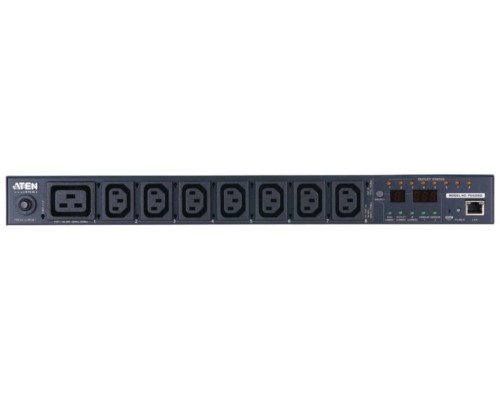 Aten PE8208G unidad de distribución de energía (PDU) 1U Negro 8 salidas AC (Espera 4 dias)