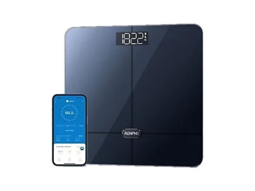 RENPHO ELIS 2 - SMART BODY SCALE - ITO - BLE - 3AAA - 11X11X1INCH - BLACK (Espera 4 dias)-1054 RENPHO ELIS 2 - SMART BODY SCALE - ITO - BLE - 3AAA - 11X11X1INCH - BLACK (Espera 4 dias)