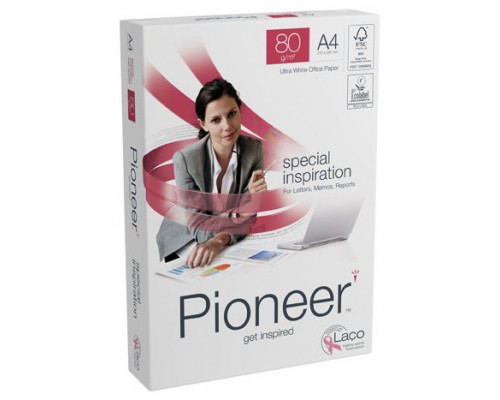 PAQUETE 500H PAPEL SPECIAL PREMIUM 80GR A4 PIONEER CIE 169 PNR0800193 (MIN5) (Espera 4 dias)