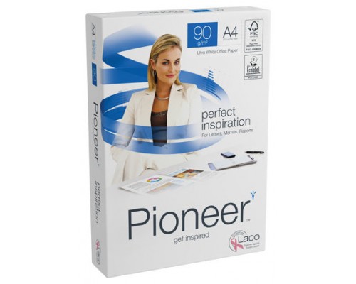 PAQUETE 500H PAPEL PERFECT PREMIUM 90GR A4 PIONEER CIE 169 PNR0900073 (MIN5) (Espera 4 dias)