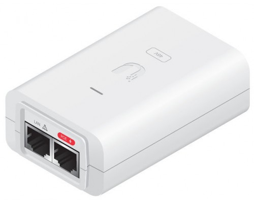 INYECTOR POE UBIQUITI POE-24-24W-WH POE ADAPTER 24V 1A 10/100 BLANCO