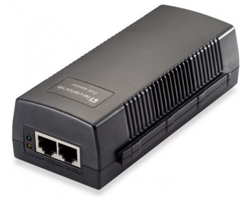 POE INJECTOR ADAPTER GIGABIT LEVEL ONE 30W PASA DATOS