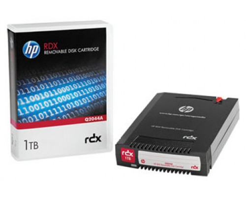 HP Cartucho de disco extraíble HPE RDX de 1 TB