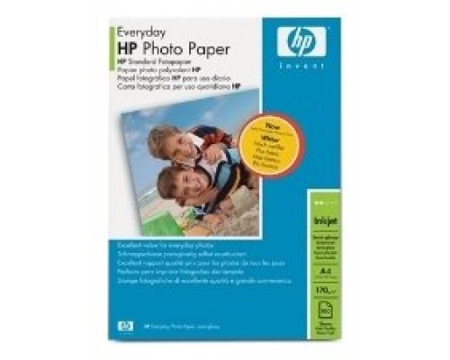 HP Papel Fotografico Glossy Uso Diario. 100 Hojas A4, 200g.