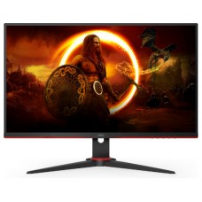 MONITOR 27 AOC Q27G2E/BK QHD 1ms VA HDMI DP NEGRO/ROJO