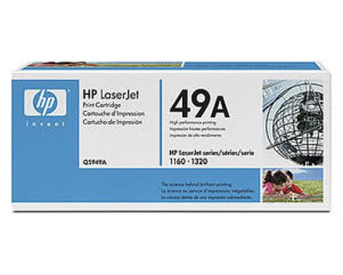 HP Laserjet 1160/1320, Toner Negro, 2.500 Paginas