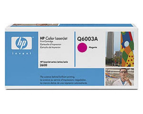 Cartucho de toner original LaserJet HP 124A magenta