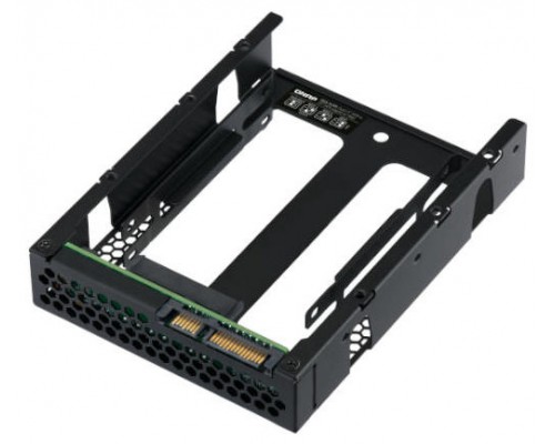 QNAP QDA-A2AR caja para disco duro externo 2.5" Carcasa de disco duro/SSD Negro (Espera 4 dias)