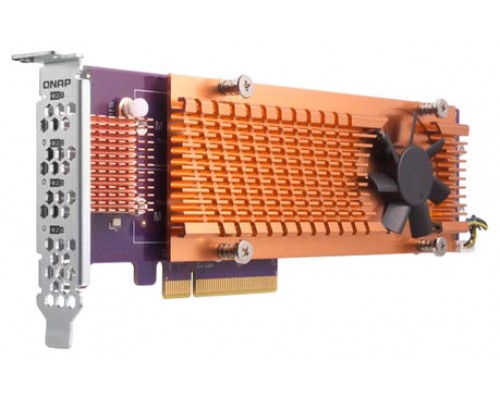 QNAP QM2-4P-384 tarjeta y adaptador de interfaz PCIe Interno (Espera 4 dias)