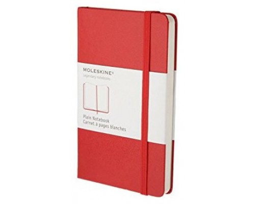 LIBRETA CLASICA TAPA DURA ROJA P (9X14CM) LISA MOLESKINE QP012R (Espera 4 dias)