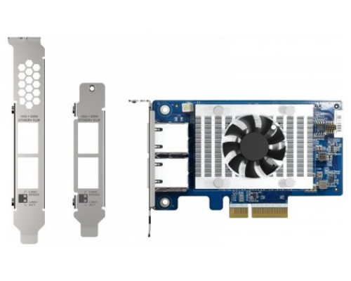 QNAP QXG-10G2T-X710 adaptador y tarjeta de red Interno Ethernet 1000 Mbit/s (Espera 4 dias)