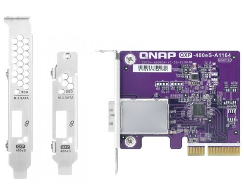QNAP QXP-400ES-A1164 tarjeta y adaptador de interfaz Interno Mini-SAS (Espera 4 dias)