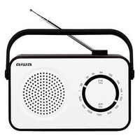 RADIO VINTAGE CON ALTAVOZ AIWA R-190BW AM/FM ALTAVOZ