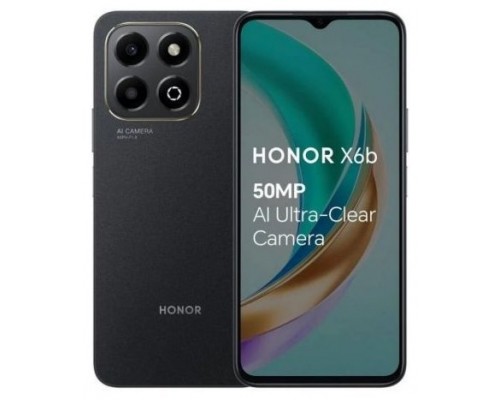 SMARTPHONE HONOR X6b 6.56"" (4+128GB) NEGRO (Espera 4 dias)