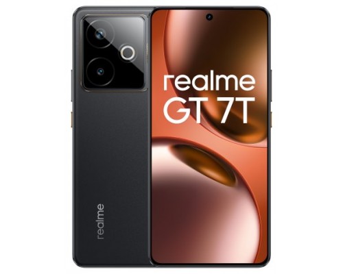 realme GT 7T 17,3 cm (6.8") SIM doble Android 15 5G USB Tipo C 12 GB 512 GB 7000 mAh Negro (Espera 4 dias)