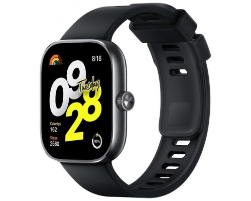 SMARTWATCH REDMI WATCH 4 NEGRO XIAOMI (Espera 4 dias)