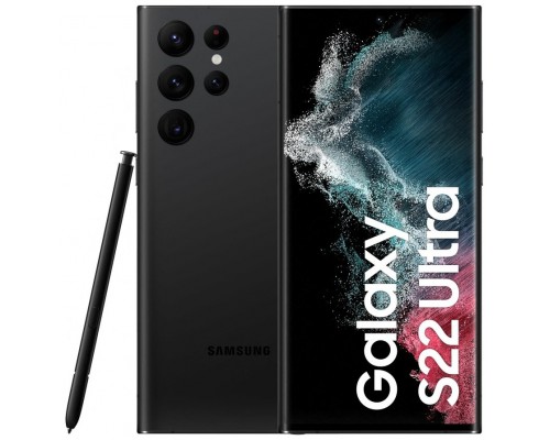 SAMSUNG Smartphone Galaxy S22 Ultra 12GB/ 256GB/ 6.8" / 5G/ Negro