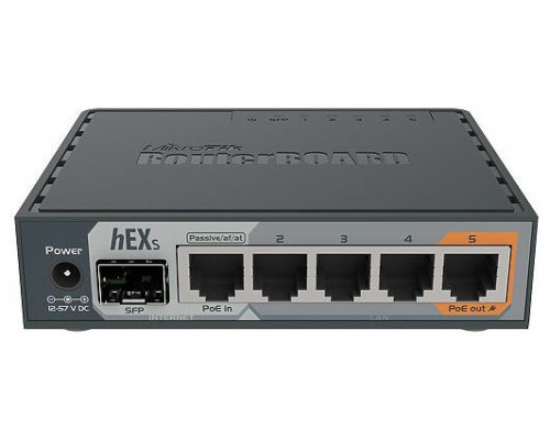 MikroTik RB760iGS hEX S Router 5xGB 1xSFP L4