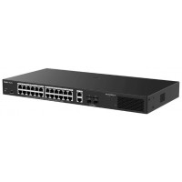 Reyee ES228GS-LP Switch 26xGbE (24 PoE) 250W 2xSFP-1230 Reyee ES228GS-LP Switch 26xGbE (24 PoE) 250W 2xSFP