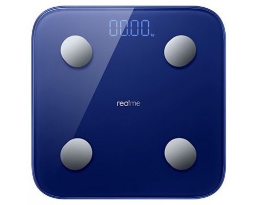 realme Smart Scale Rectángulo Azul Báscula personal electrónica (Espera 4 dias)