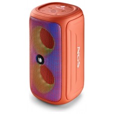 ALTAVOZ BLUETOOTH ROLLER BEAST RGB CORAL NGS (Espera 4 dias)