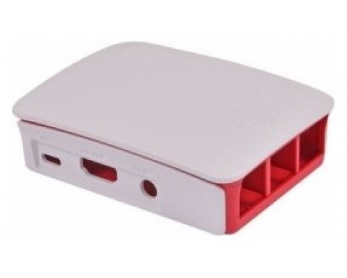 Raspberry caja oficial para Pi 3 - Color rojo/blanco