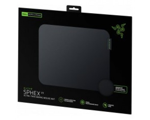 Razer Sphex V3 Alfombrilla de ratón para juegos Negro (Espera 4 dias)
