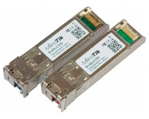 MODULO SFP+ MIKROTIK S+2332LC10D PACK 2 UNDS