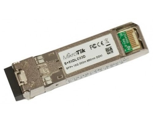 MikroTik S+85DLC03D Modulo SFP+ Multi Modo 300m