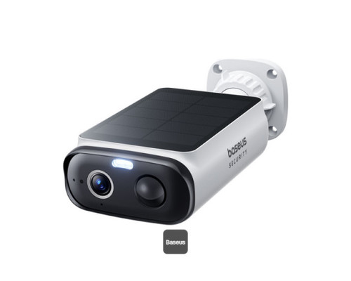OS-BASEUS SECURITY S1 LITE OUTDOOR CAMERA 2K WHITE (Espera 4 dias)