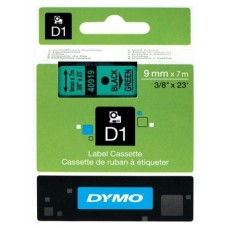 CINTA ROTULADORA D1 9MMX7M NEGRO/VERDE DYMO S0720740 (Espera 4 dias)