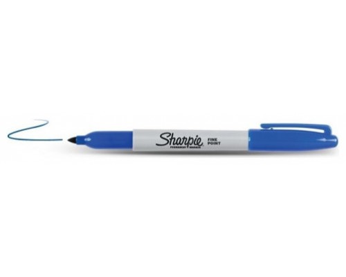 MARCADOR PERMANENTE SHARPIE AZUL PAPERMATE S0810950 (MIN12) (Espera 4 dias)