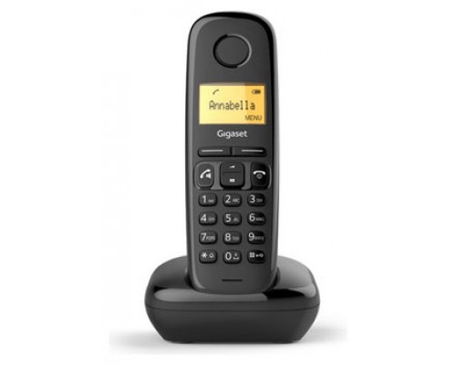 Gigaset A270 Teléfono DECT Identificador de llamadas Negro (Espera 4 dias)