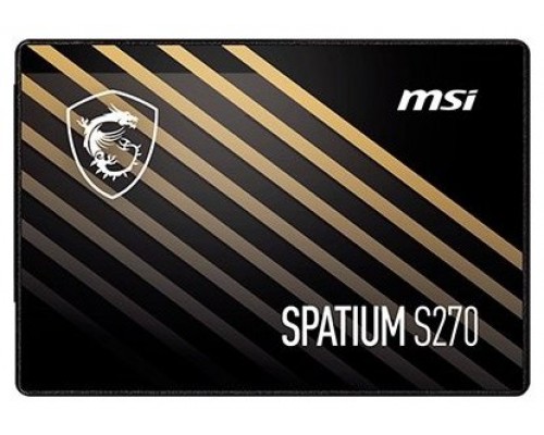 SSD MSI SPATIUM 480GB S270 SATA3· (Espera 4 dias)