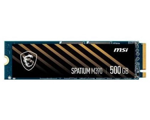 SSD MSI SPATIUM M390 500GB NVE M2 PCI3