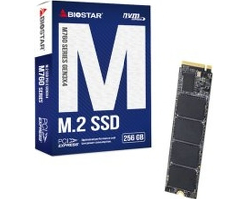 Biostar SSD M760 256Gb Pcie Gen3x4 NVMe 1.3