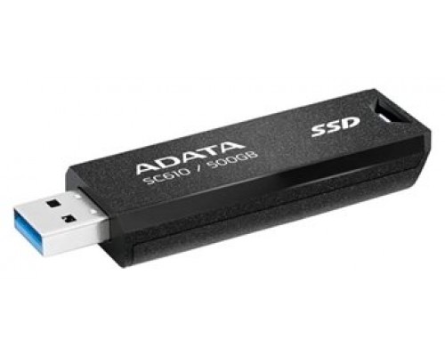 ADATA SC610 SSD Externo 500GB USB 3.2 Gen2 Negro