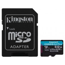 Kingston SDCG3/512GB microSD A2 clase 10 512GB c/a