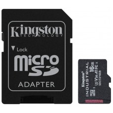 Kingston Technology Industrial memoria flash 16 GB MicroSDHC UHS-I Clase 10 (Espera 4 dias)