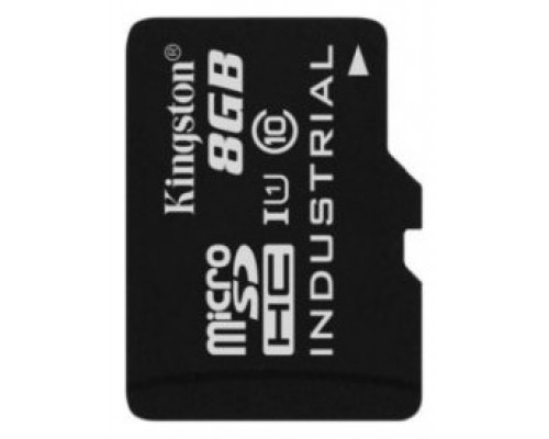 Kingston Technology Industrial 8 GB MicroSDHC UHS-I Clase 10 (Espera 4 dias)