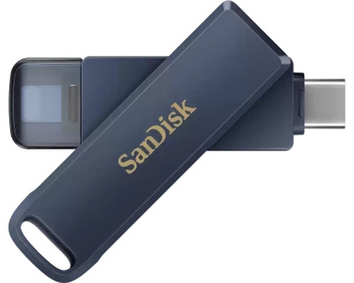 SanDisk iXpand unidad flash USB 128 GB USB Type-C / Lightning 3.2 Gen 1 (3.1 Gen 1) Azul (Espera 4 dias)-10518 SanDisk iXpand unidad flash USB 128 GB USB Type-C / Lightning 3.2 Gen 1 (3.1 Gen 1) Azul (Espera 4 dias)