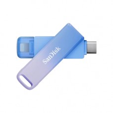 SanDisk Creator Phone Drive unidad flash USB 256 GB USB Type-C / Lightning 3.2 Gen 1 (3.1 Gen 1) Azul, Lila (Espera 4 dias)