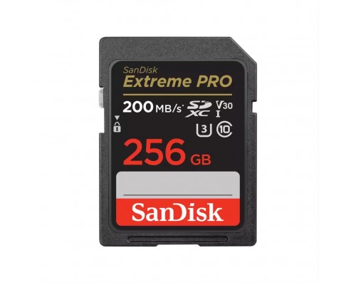 SanDisk Extreme PRO 256 GB SDXC UHS-I Clase 10 (Espera 4 dias)