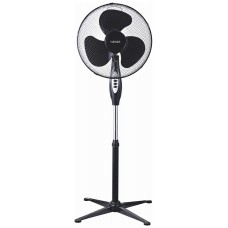 VENTILADOR DE PIE CROSS WIND NEGRO HAEGER (Espera 4 dias)